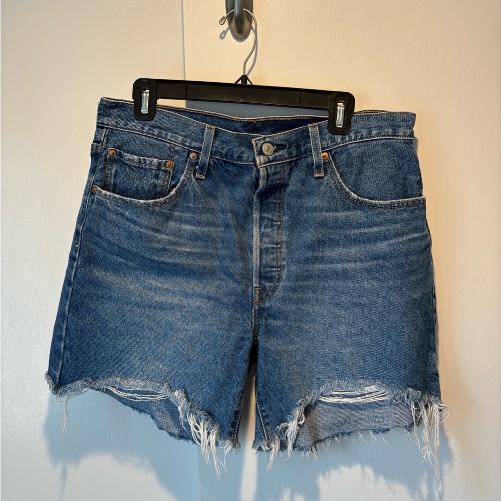 Levi’s Denim Distressed Women's Shorts
